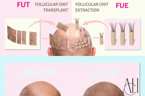 differences between sapphire fue and dhi