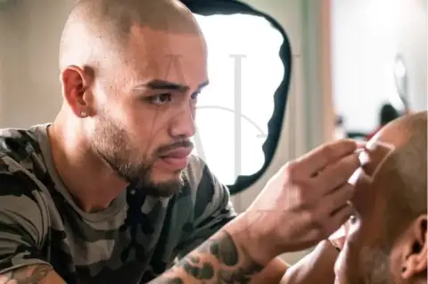 hairline tattoo​