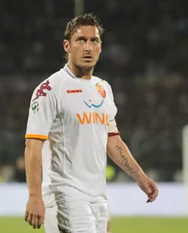 Immagine di copertina della pagina su Totti.