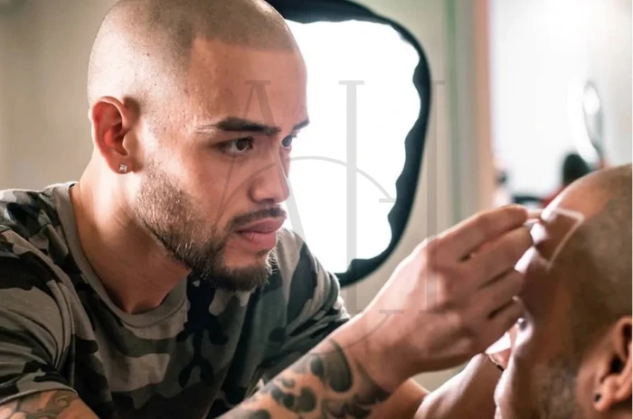 hairline tattoo