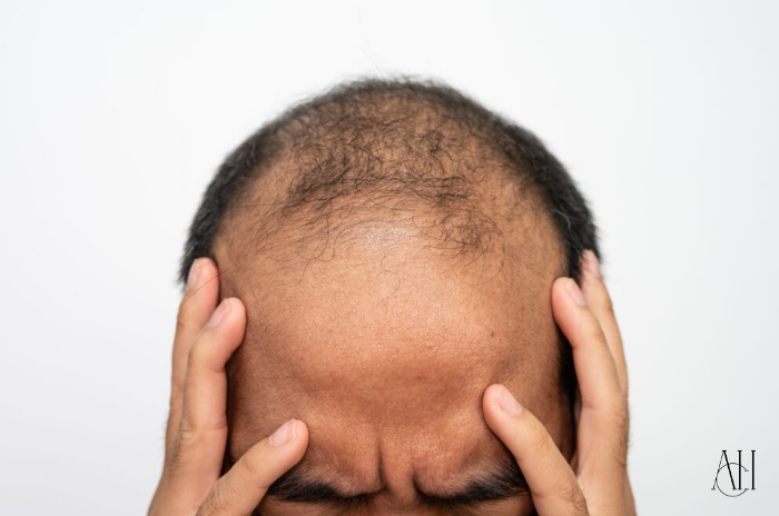 stress hair loss symptoms