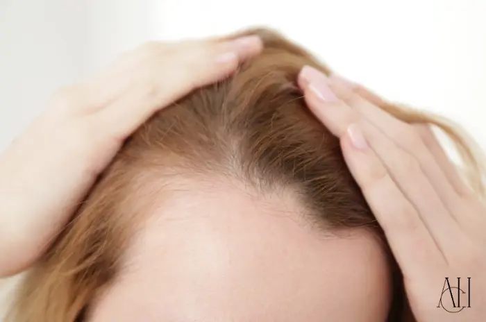 women hairline recession