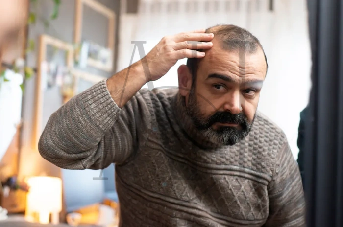 Treating baldness in men